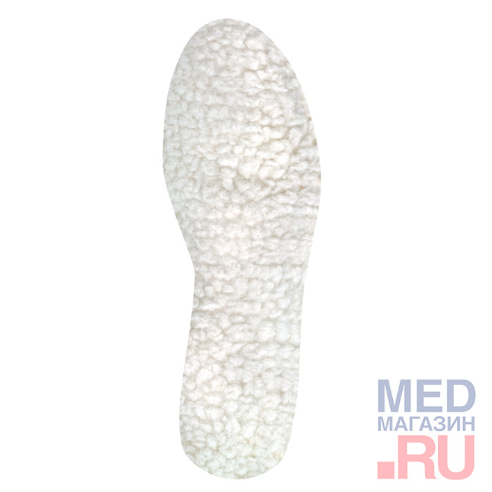 

Стельки ортопедические из натуральной овечьей шерсти Зимний Комфорт 38T ORTO.NIK, размер 43