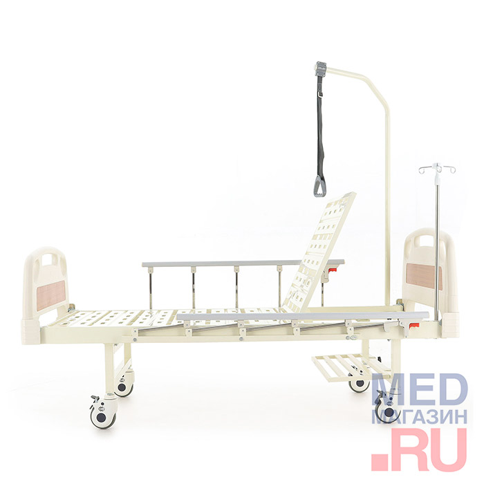 Кровать медицинская механическая с матрасом Е-17В (РМ-1014Д) Med-Mos