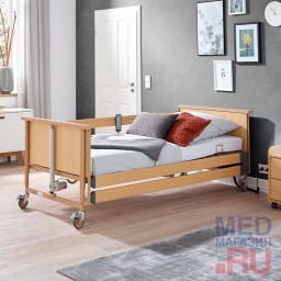 Кровать медицинская электрическая Burmeier Dali Standard Econ с деревянными ламелями Кровать медицинская электрическая Burmeier Dali Standard Econ с деревянными ламелями