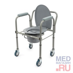 Кресло-туалет на колесах 10581CA Кресло-туалет на колесах 10581CA