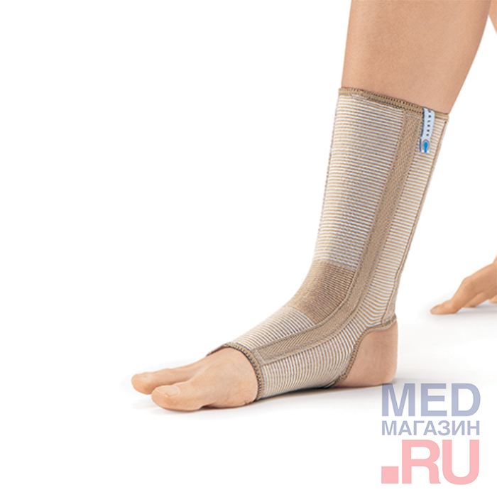 

Бандаж на голеностоп с ребрами BAN-101 (M)