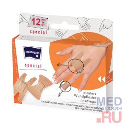 Пластырь Matopat Special, 12 шт. Пластырь Matopat Special, 12 шт.