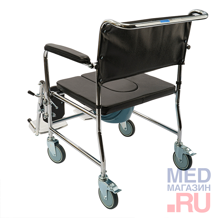 Кресло-каталка с туалетным устройством Barry V2XL