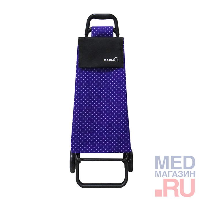 Купить Тележка с сумкой LUNARES шасси BASIC (10BS LUN), цвет фиолетовый, Garmol, Испания