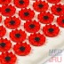 Массажер на мягкой подложке «Тибетский аппликатор магнитный» 17х28 см, красный