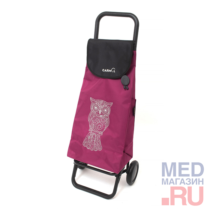 

Тележка с сумкой TRAVEL BUHOS шасси G2 (218G2 TRAB), C-732, красный