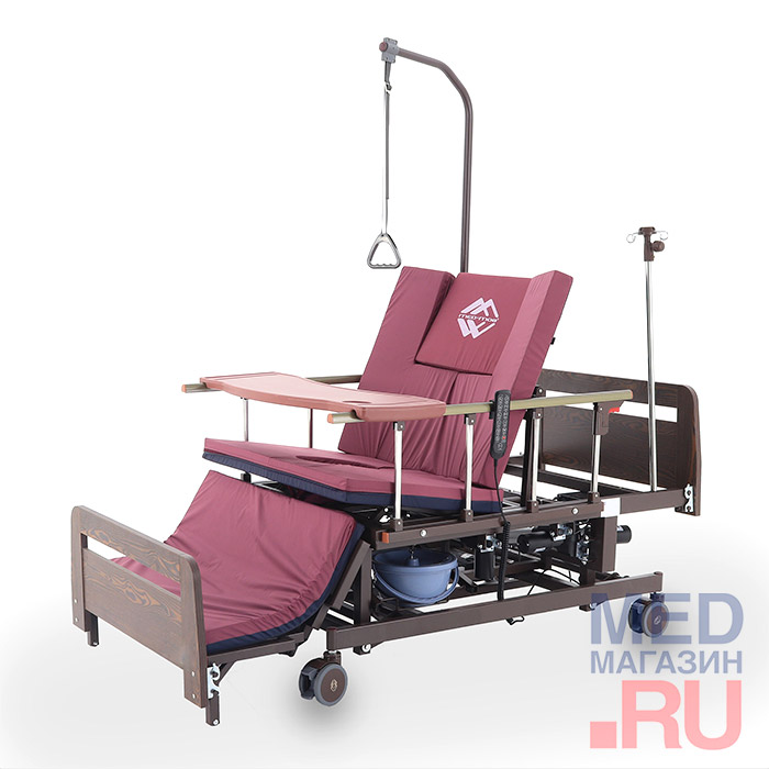 Кровать электрическая с регулировкой высоты и функцией Кардио-кресло DB-11А (MЕ-6528Н)