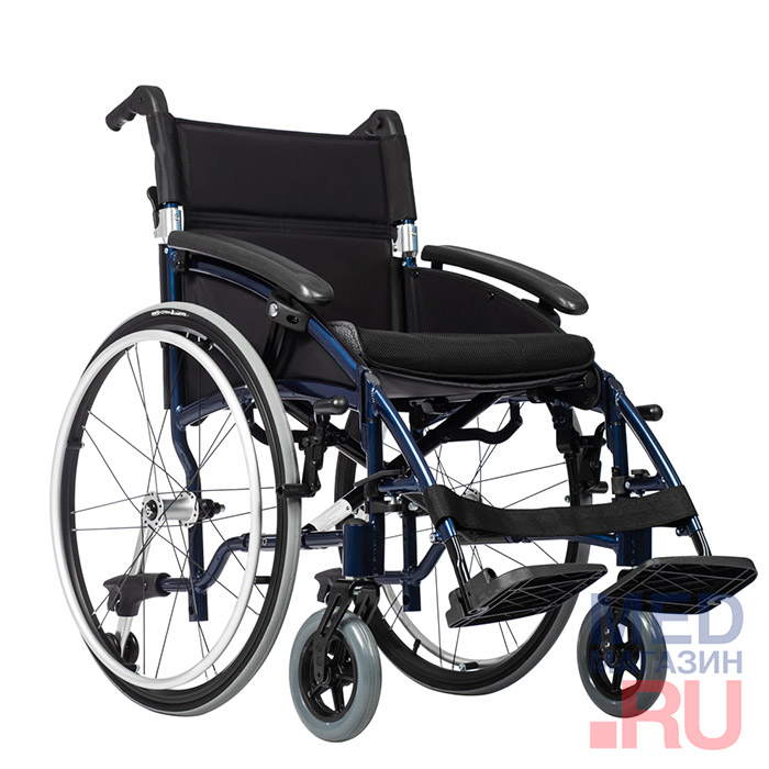 Инвалидная коляска механическая Ortonica Base 185, ширина сиденья 45 см