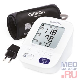 Тонометр Omron M3 Comfort с адаптером
