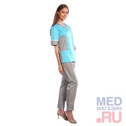 Костюм медицинский женский арт. М-165 Костюм медицинский женский арт. М-165