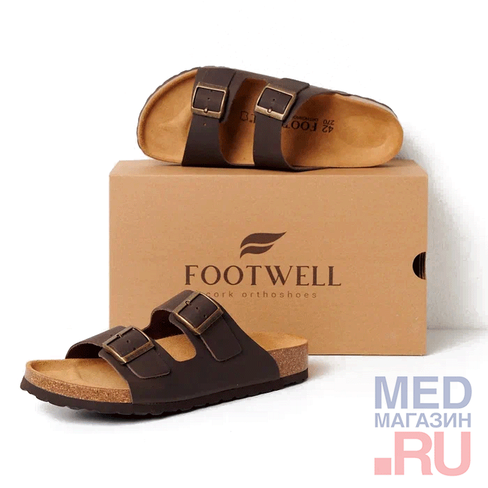 Сандалии мужские анатомические 522015-011 FOOTWELL