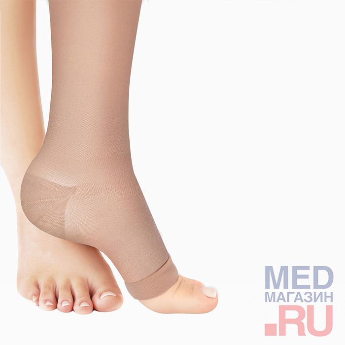 Компрессионные гольфы с открытым носком IDEALISTA Swiss ID-242, 1 класс