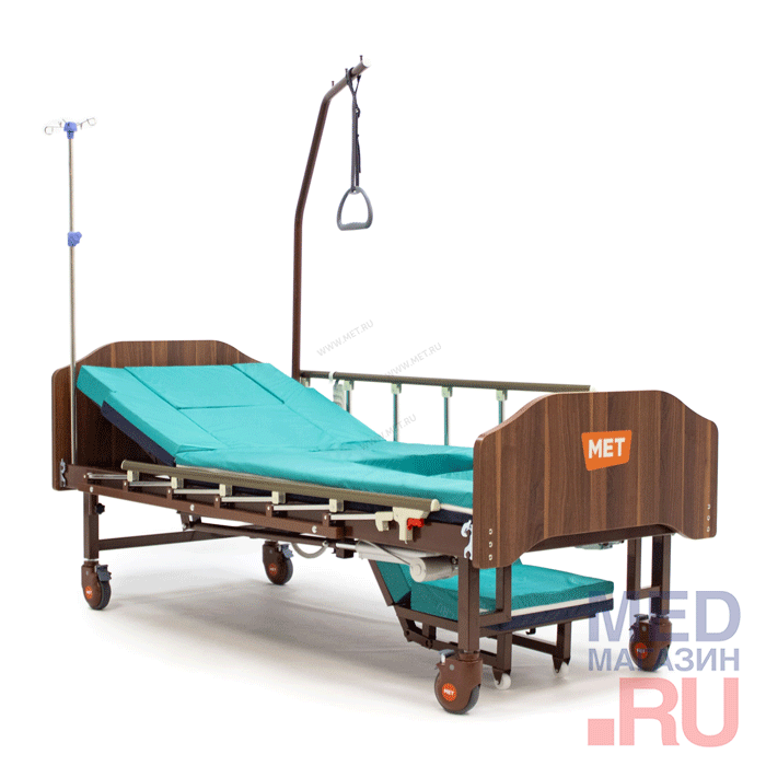 Кровать медицинская электрическая c туалетным устройством MET EMET