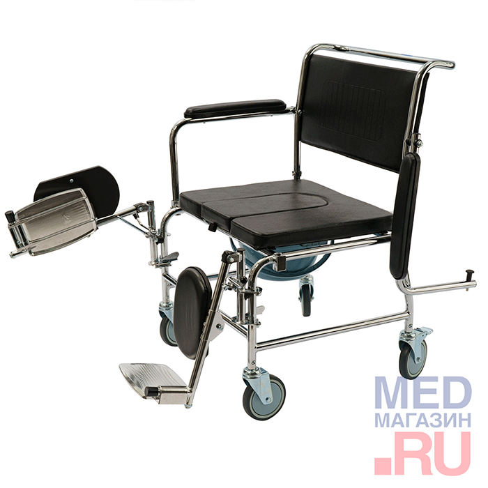 Кресло-каталка с туалетным устройством Barry V2XL
