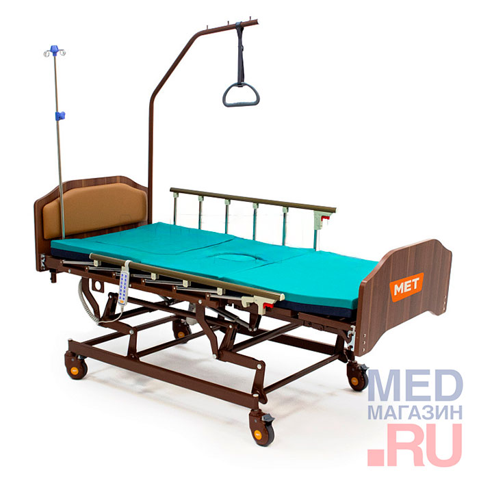Кровать медицинская электрическая с туалетным устройством МЕТ РЕАЛТА (REALTA)