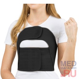 Бандаж ортопедический на грудную клетку БГК 412 ORTO, черный Бандаж ортопедический на грудную клетку БГК 412 ORTO, черный