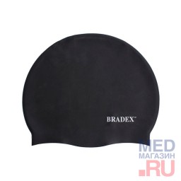 Шапочка для плавания силиконовая Bradex Шапочка для плавания силиконовая Bradex