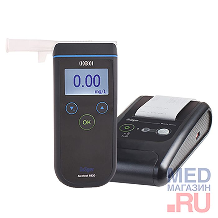 Алкотестер Drager Alcotest 6820 с принтером
