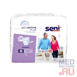 Впитывающие трусы SENI ACTIVE PLUS Впитывающие трусы SENI ACTIVE PLUS