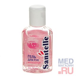 Гель для рук антисептический Sanitelle с маслом макадамии  Гель для рук антисептический Sanitelle с маслом макадамии