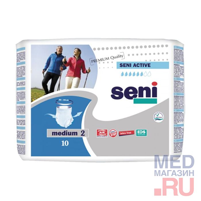 Трусики Seni Active Medium (10шт/уп)