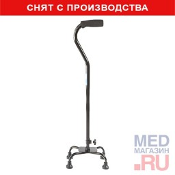 Трость с малой квадратной опорой 10110 Трость с малой квадратной опорой 10110