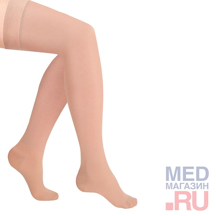 Чулки компрессионные с закрытым носком LUOMMA IDEALISTA ID-300W, 2 класс