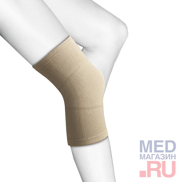 Бандаж коленный Elastic TN-210 Orliman, бежевый