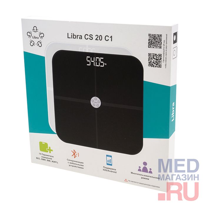 Анализаторы состава тела и весы Libra CS20C1
