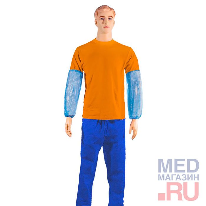 Нарукавники полиэтил., 20*40 см (50 пар/уп, 1000 пар/кор)