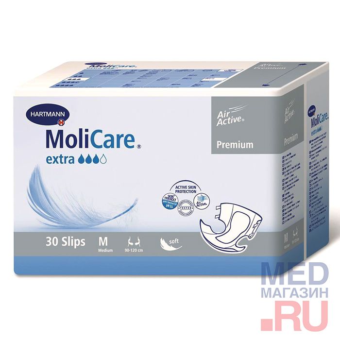 Памперсы для взрослых Hartmann MoliCare Premium soft extra