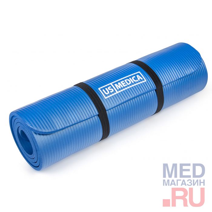 Спортивный коврик US Medica Comfort Fit синий