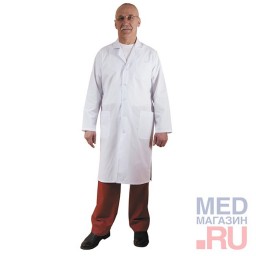 Халат медицинский мужской М-015 ткань Тиси,клепки Халат медицинский мужской М-015 ткань Тиси,клепки