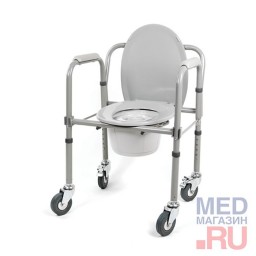 Кресло-туалет на колесах 10581CA Кресло-туалет на колесах 10581CA