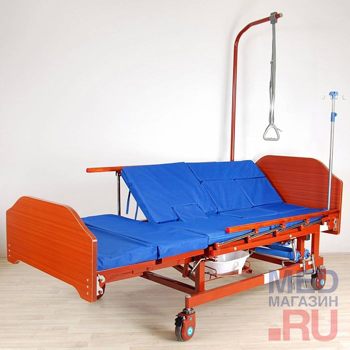 Кровать функциональная медицинская механическая арт. E-45A, ЛДСП