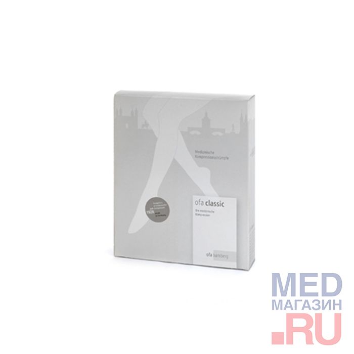 Чулки компрессионные Ofa Classic 1 класс закрытый мыс, короткие