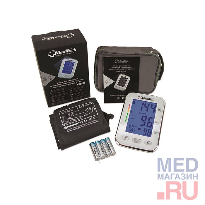 Тонометр автоматический MediTech МТ-50 с подсветкой