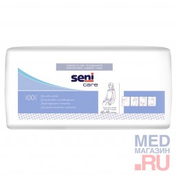 Нагрудник защитный с карманом Seni Care (100 шт.)