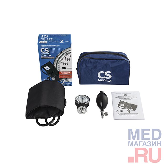 Тонометр механический CS Medica CS-106 с фонендоскопом