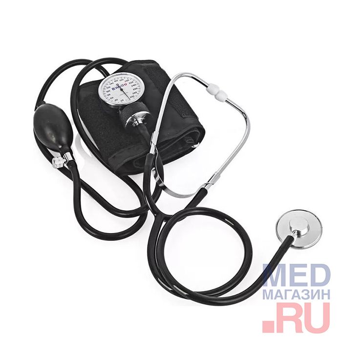 Механический тонометр "Стандарт" B.Well WM-62S со стетоскопом