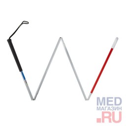 Трость складная для незрячих людей 10105 В Трость складная для незрячих людей 10105 В