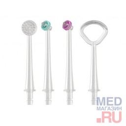 Сменные насадки CS Medica AP-40 для ирригаторов серии AguaPulsar (4 шт.) Сменные насадки CS Medica AP-40 для ирригаторов серии AguaPulsar (4 шт.)