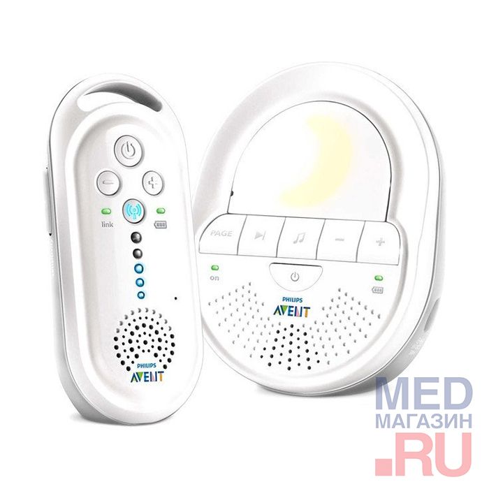 Радионяня для присмотра за новорожденными и детьми до 3-х лет Philips Avent SCD506/52