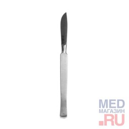 Скальпель брюшистый средний 150 мм Скальпель брюшистый средний 150 мм