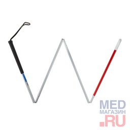 Трость складная для незрячих людей 10105 В-3 Трость складная для незрячих людей 10105 В-3