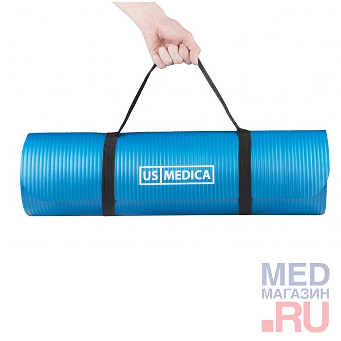 Спортивный коврик US Medica Comfort Fit синий
