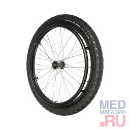 Колесо для инвалидной коляски CROSS BLACK, 12,7 мм Колесо для инвалидной коляски CROSS BLACK, 12,7 мм