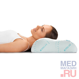 Подушка ортопедическая для сна с эффектом памяти Trelax Respecta П05